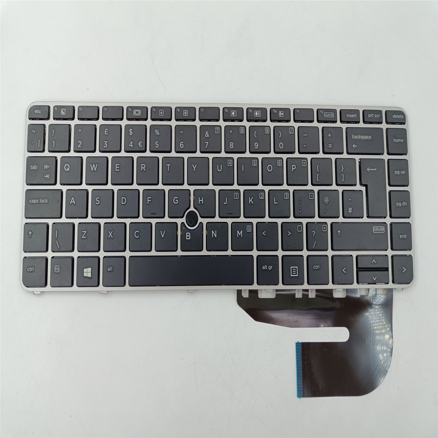Replacement Notebook UK Version Keyboard for HP 840 G3 UK Layout Laptop Keyboard without Trackpointer wihtout Backlit